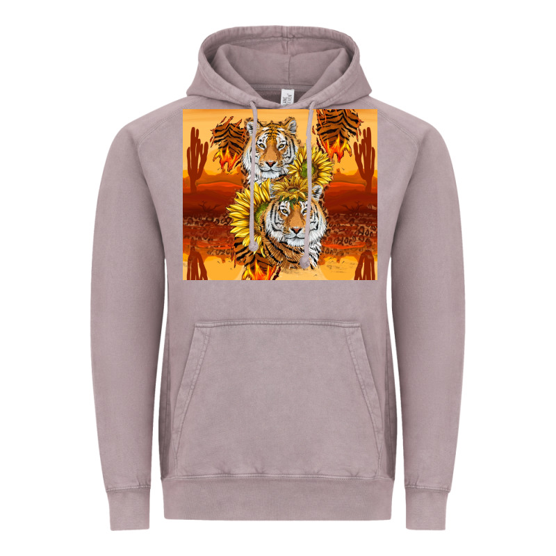 Tigers With Scratches Vintage Hoodie by TumblerDesignByShophia | Teevron