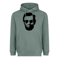 Sage cool abe lincoln with aviator sunglasses black Heavyweight Hoodie - lanVoArt