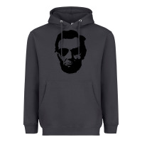 Smoke cool abe lincoln with aviator sunglasses black Heavyweight Hoodie - lanVoArt