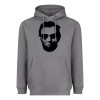 Storm cool abe lincoln with aviator sunglasses black Heavyweight Hoodie - lanVoArt