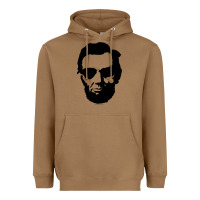 Toasted Coconut cool abe lincoln with aviator sunglasses black Heavyweight Hoodie - lanVoArt