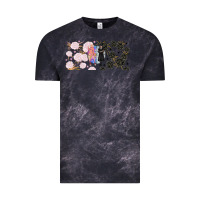 Cloud Black gothic girl and colorful girl best friends with Vintage Tee - TumblerDesignByShophia