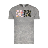 Cloud Rock gothic girl and colorful girl best friends with Vintage Tee - TumblerDesignByShophia