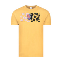 Vintage Mustard gothic girl and colorful girl best friends with Vintage Tee - TumblerDesignByShophia
