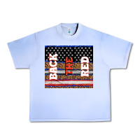 America Back The Red Urban Heavy Tee | Teevron