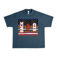 Midnight Navy America back the red Urban Heavy Tee - TumblerDesignByShophia
