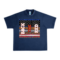 Navy America back the red Urban Heavy Tee - TumblerDesignByShophia