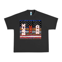 Pigment Black America back the red Urban Heavy Tee - TumblerDesignByShophia
