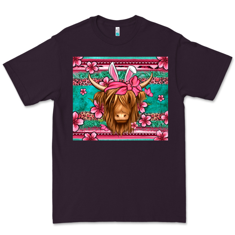 Easter Longhaired Cow Premium Tee by Jasminsmagicworld | Teevron