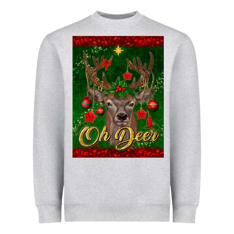 Oh Deer Car Air Freshener Heavyweight Sweatshirt by BundleAndBundleShop | Teevron