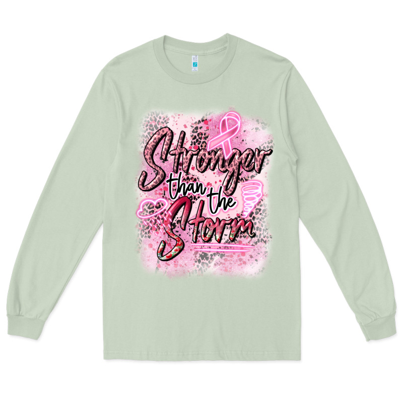 Stronger Than The Storm Long Sleeve Tee by CowGirlArtShop | Teevron