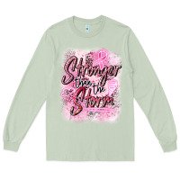 Matcha stronger than the storm Long Sleeve Tee - CowGirlArtShop