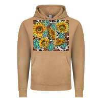 Vintage Camel turquoise sunflowers with gemstones Vintage Hoodie - TumblerDesignByShophia
