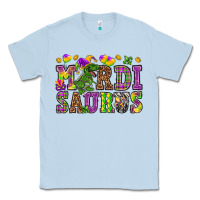 Dusty Blue Mardi saurus Classic Tee - NancyCooperArtShop