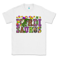 White Mardi saurus Classic Tee - NancyCooperArtShop