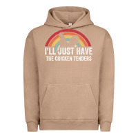 Pigment Burro I'll Just Have The Chicken Tenders Urban Hoodie - lanVoArt