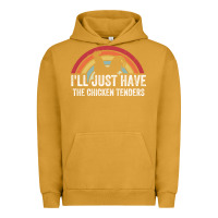 Pigment Peanut Butter I'll Just Have The Chicken Tenders Urban Hoodie - lanVoArt
