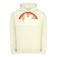 Pigment Pistachio I'll Just Have The Chicken Tenders Urban Hoodie - lanVoArt