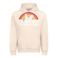 Sandshell I'll Just Have The Chicken Tenders Urban Hoodie - lanVoArt