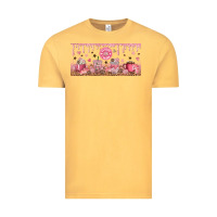 Vintage Mustard Cafecito y Chisme Vintage Tee - TumblerDesignByShophia