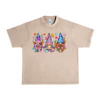 French Oak Easter gnomies Easter Day Urban Heavy Tee - HowdyJamesFarm