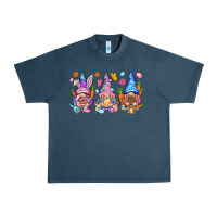 Midnight Navy Easter gnomies Easter Day Urban Heavy Tee - HowdyJamesFarm