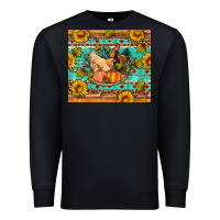 Black Fall coop animals pumpkin Premium Sweatshirt - Artiststas