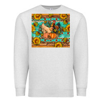 Oatmeal Heather Fall coop animals pumpkin Premium Sweatshirt - Artiststas