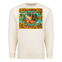 Sandshell Fall coop animals pumpkin Premium Sweatshirt - Artiststas