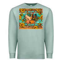 Seafoam Fall coop animals pumpkin Premium Sweatshirt - Artiststas