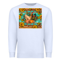 White Fall coop animals pumpkin Premium Sweatshirt - Artiststas
