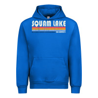 Cobalt Vintage 70S 80S Style Squam Lake Nh Urban Hoodie - lanVoArt
