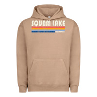Pigment Burro Vintage 70S 80S Style Squam Lake Nh Urban Hoodie - lanVoArt