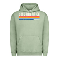 Pigment Oil Green Vintage 70S 80S Style Squam Lake Nh Urban Hoodie - lanVoArt