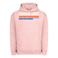 Pigment Salmon Vintage 70S 80S Style Squam Lake Nh Urban Hoodie - lanVoArt