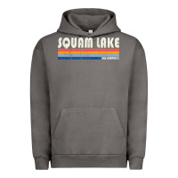 Pigment Tornado Vintage 70S 80S Style Squam Lake Nh Urban Hoodie - lanVoArt