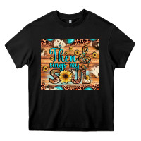 Black then sings my soul treble clef Heavy Core Tee - JahusDesignShop