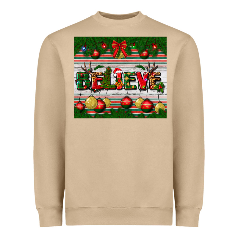 Christmas Believe Heavyweight Sweatshirt by BundleAndBundleShop | Teevron