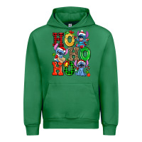 Emerald ho ho ho stitch Urban Hoodie - AdoDesignShop