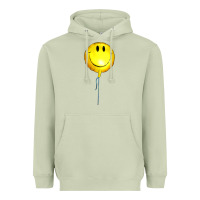 Matcha Balloon smile Heavyweight Hoodie - Artiststas