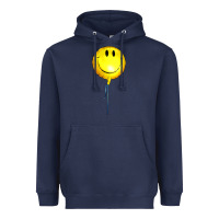 Navy Balloon smile Heavyweight Hoodie - Artiststas
