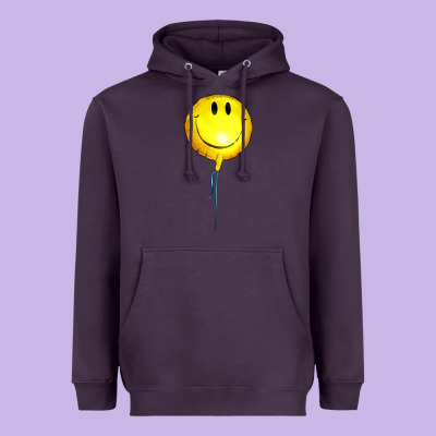 Balloon Smile Heavyweight Hoodie Designed By Artiststas