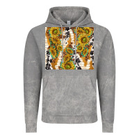 Cloud Rock sunflowers with patterns Vintage Hoodie - TumblerDesignByShophia