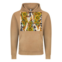 Vintage Camel sunflowers with patterns Vintage Hoodie - TumblerDesignByShophia