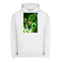 Pigment Lunar Rock legendary broly supersaiyajin poster travel Urban Hoodie - lanVoArt