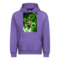 Tulip legendary broly supersaiyajin poster travel Urban Hoodie - lanVoArt