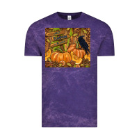 Cloud Purple cutest pumpkin in the patch Vintage Tee - TumblerDesignByShophia