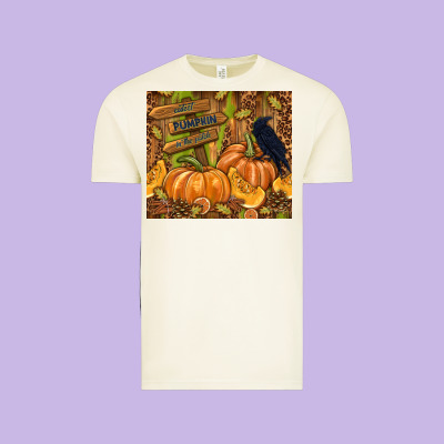 Cutest Pumpkin In The Patch Vintage Tee Designed By Tumblerdesignbyshophia