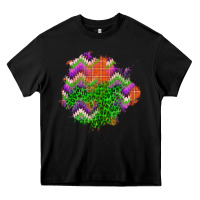 Black halloween patch Heavy Core Tee - BundleAndBundleShop