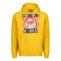 Lemon Pink Christmas Vibes Santa Premium Hoodie - FaDigitalArtStudio
